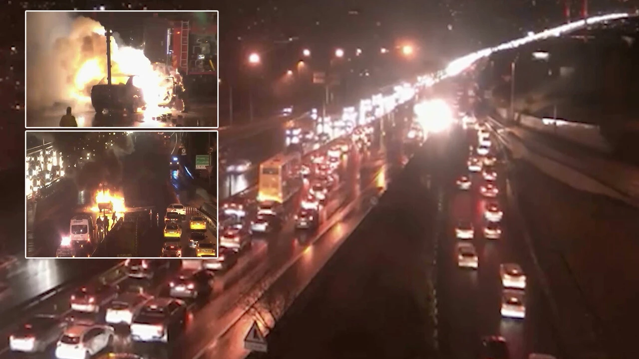 Son dakika! 15 Temmuz Köprüsü'nde sıcak dakikalar! Trafik kilitlendi