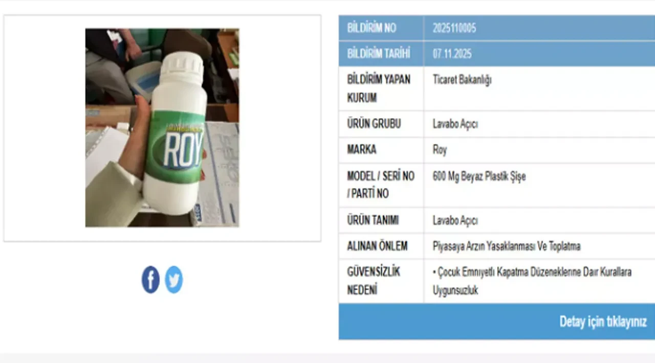 ticaret bakanlığı yasaklı ürün