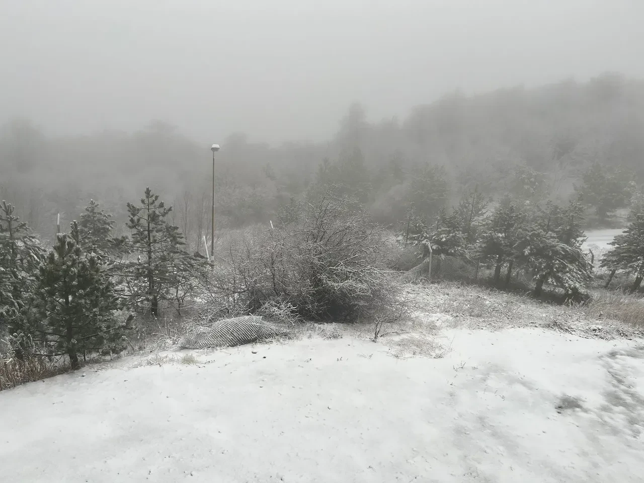 Yüksek kesimler beyaza büründü