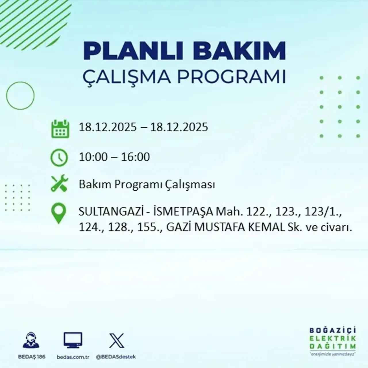İstanbul’da karanlık gün! 22 ilçede planlı elektrik kesintisi milyonları etkileyecek