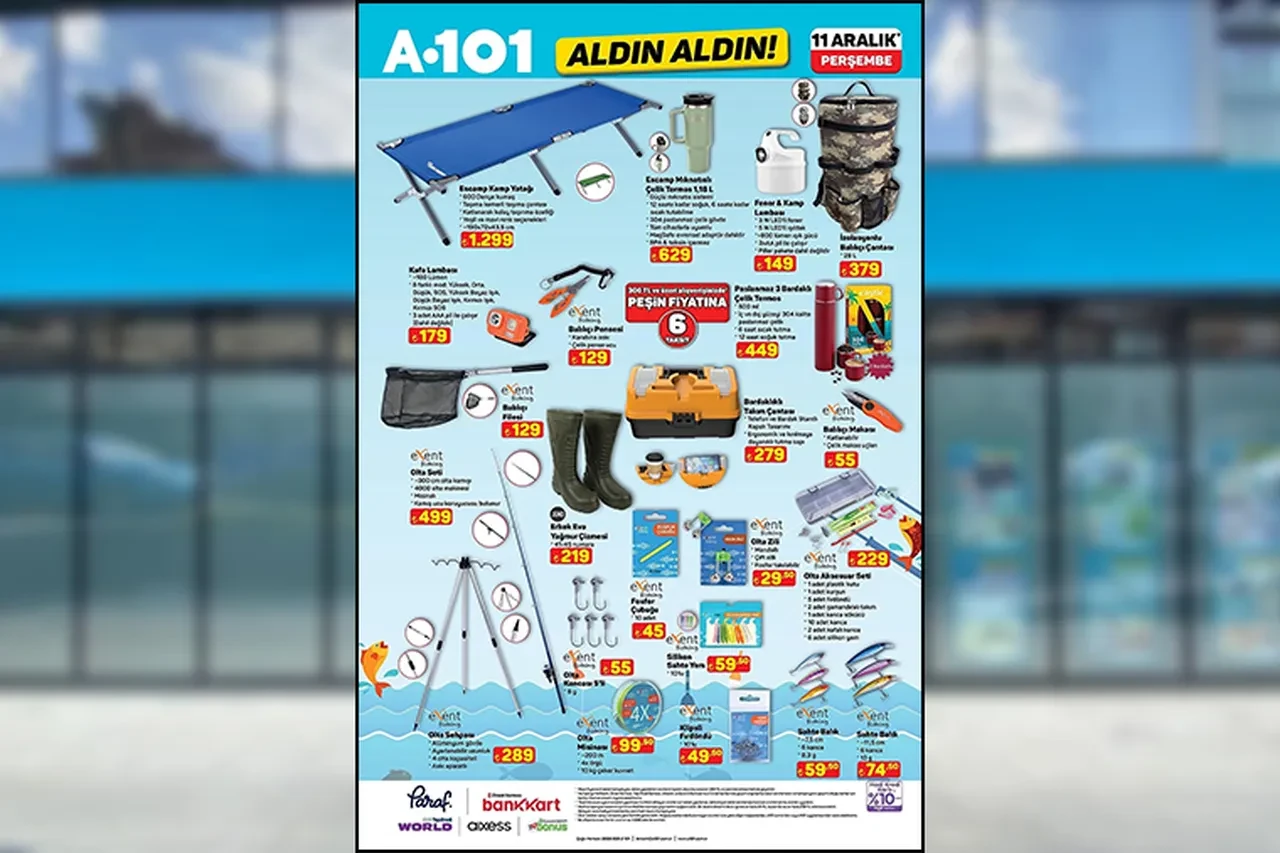 11 Aralık A101 aktüel ürünler kataloğu 