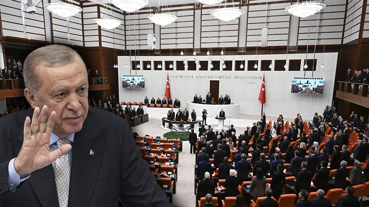 Cumhurbaşkanı Erdoğan'dan TBMM'de sürpriz görüşme!