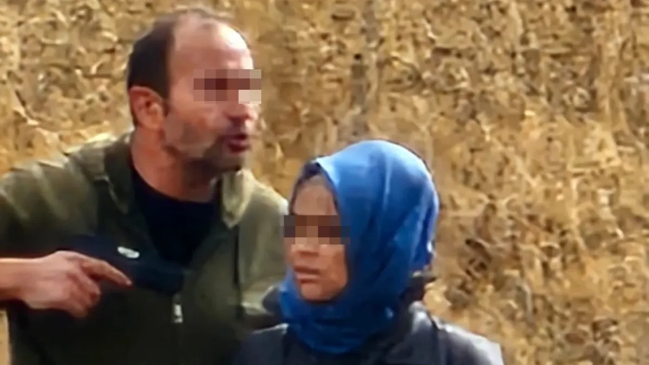 Ankara'da korku dolu anlar! Eski eşini rehin alıp kafasına silah dayadı