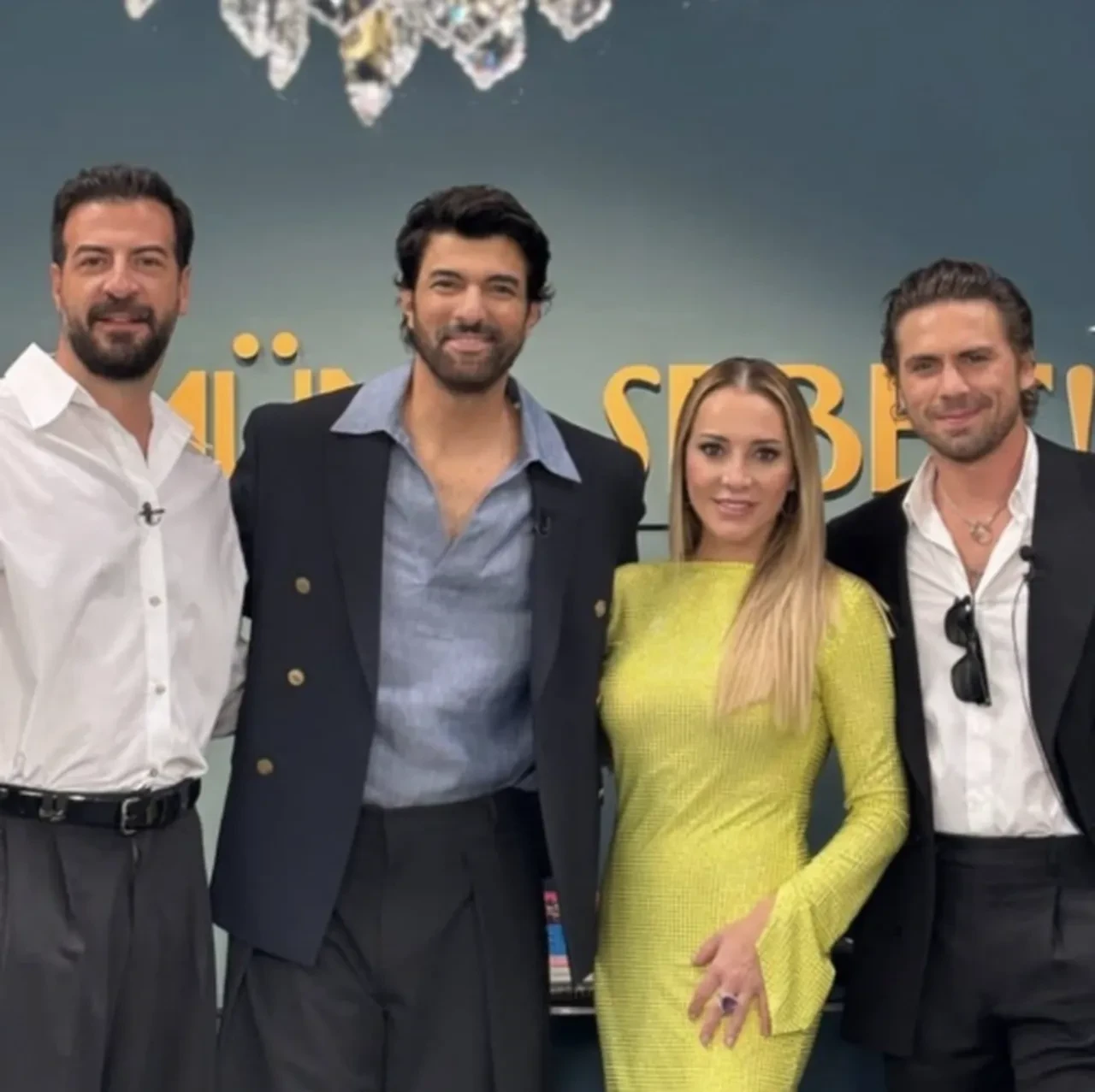 Engin Akyürek ile İsmail Demirci kameralar önünde birbirine girdi 