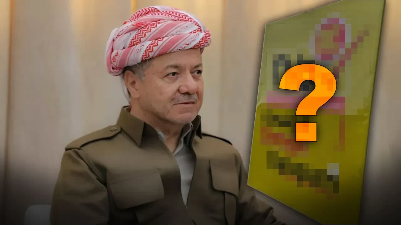 Irak'ta bir ilk! Barzani seçim kampanyasında ilk kez Türkçe afiş kullandı