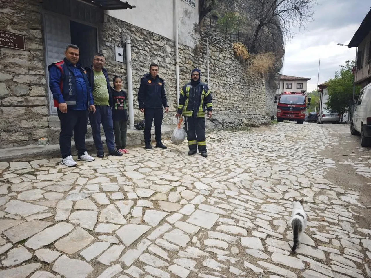 Evin çatısını yaban arıları sardı: İtfaiye operasyon düzenledi!