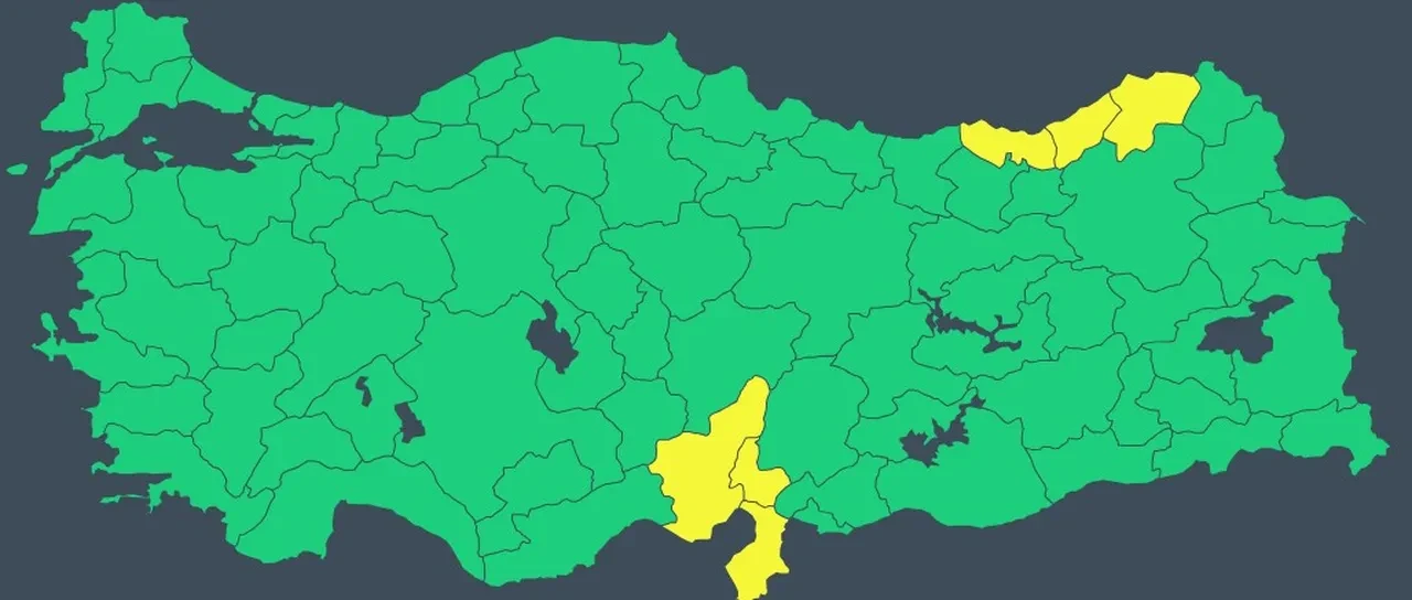 Kış soğukları geliyor, 10 derece kadar düşecek! Meteoroloji'den sarı kodlu uyarı
