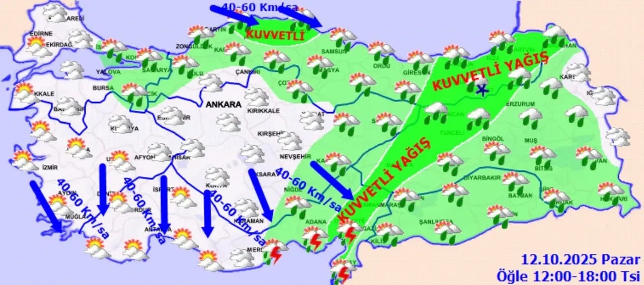 Kış soğukları geliyor, 10 derece kadar düşecek! Meteoroloji'den sarı kodlu uyarı