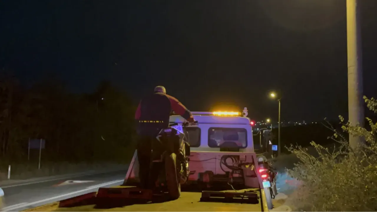 Motosikletini polisin üstüne sürdü! 'Brezilya'ya gidiyorum' deyip...
