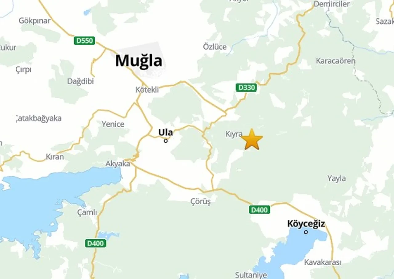 Muğla güne depremle uyandı: AFAD'dan açıklama