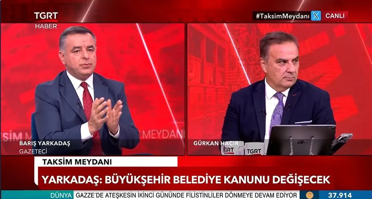 Türkiye'yi sarsacak kulis! Barış Yarkadaş duyurdu: Büyükşehir Belediyesi Kanunu değişecek