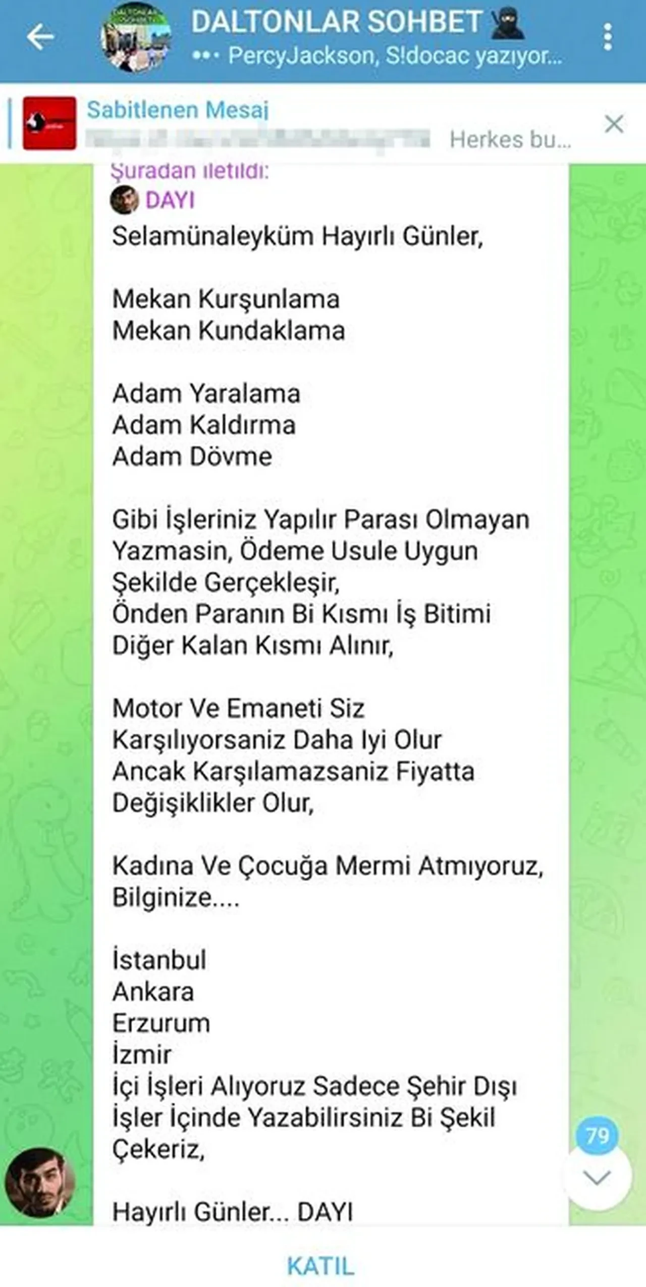 Adam öldürmek için ilan açtılar! Telegram'daki karanlık grupların konuşmaları kan dondurdu