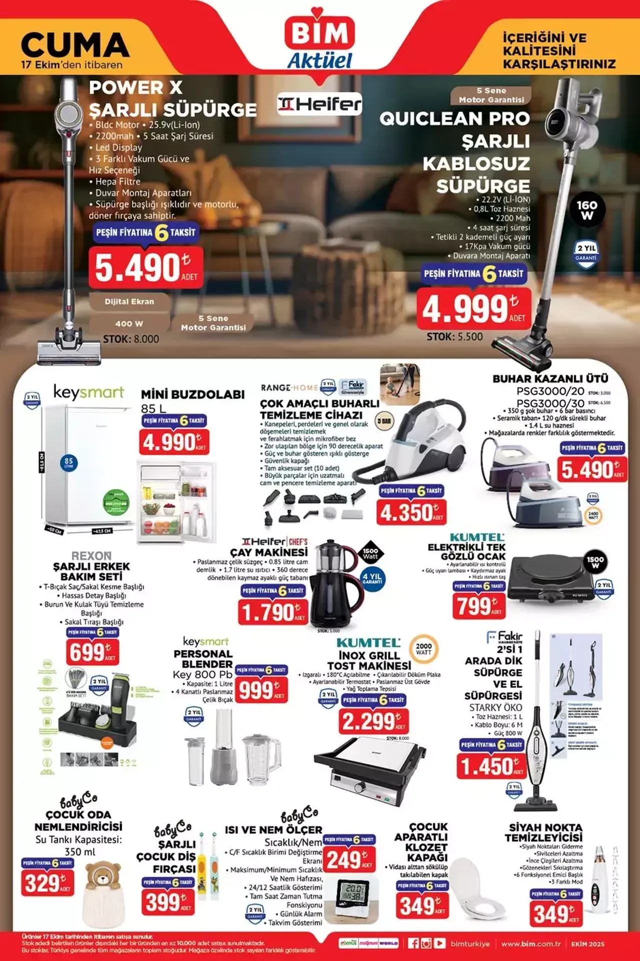 BİM kataloğu yayınlandı! 14 Ekim’den itibaren BİM aktüel belli oldu