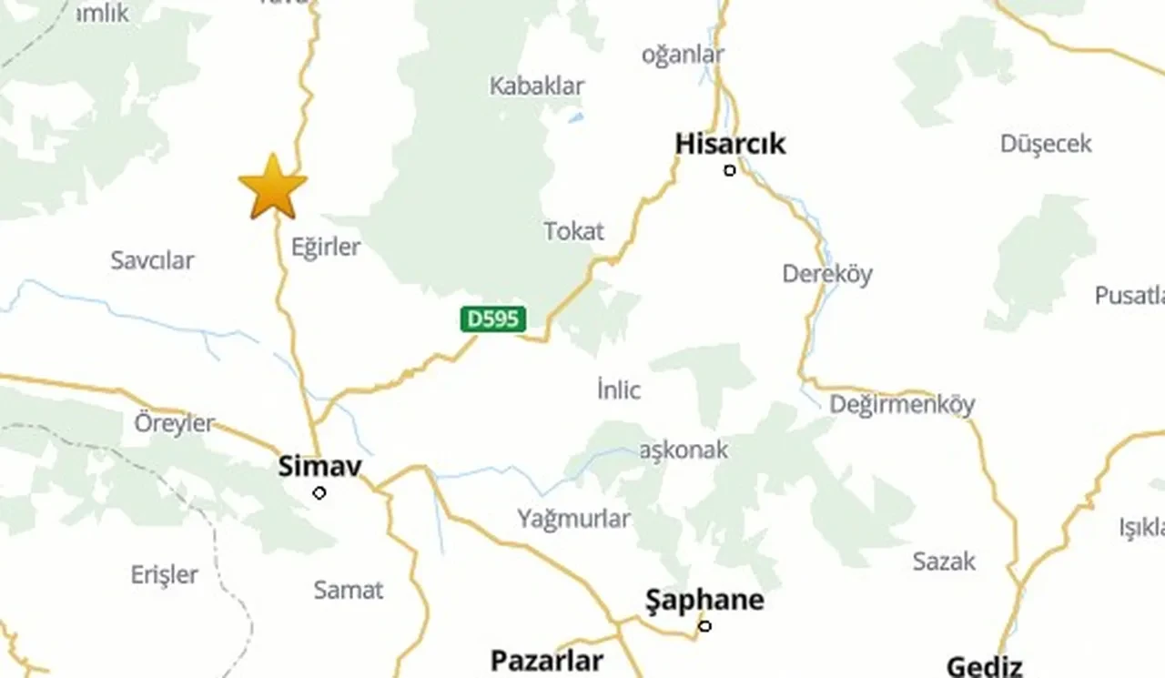 Kütahya'da gece yarısı deprem: Kandilli Rasathanesi duyurdu