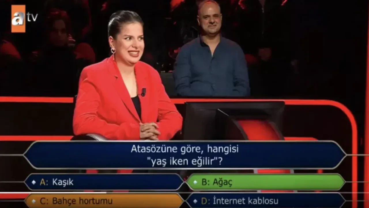 Milyoner'deki 'bahçe hortumu' cevabı sosyal medyada gündem oldu!