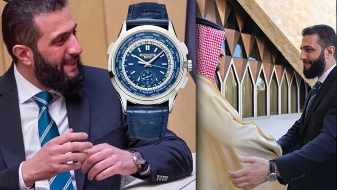 Suriye lideri Ahmed Şara'nın saatinin fiyatını duyanın ağzı açık kaldı