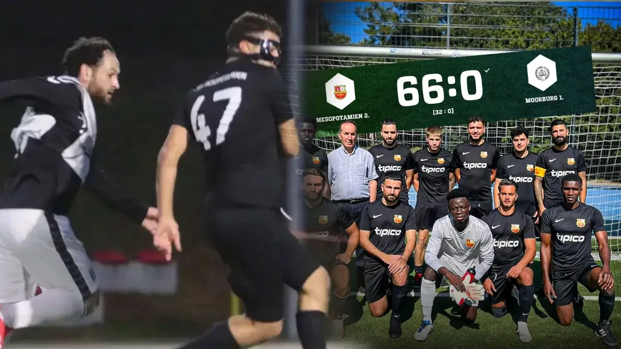 Almanya'da bir takımın büyük hezimeti: Maç 66-0 bitti, Türk asıllı yıldız 17 gol attı