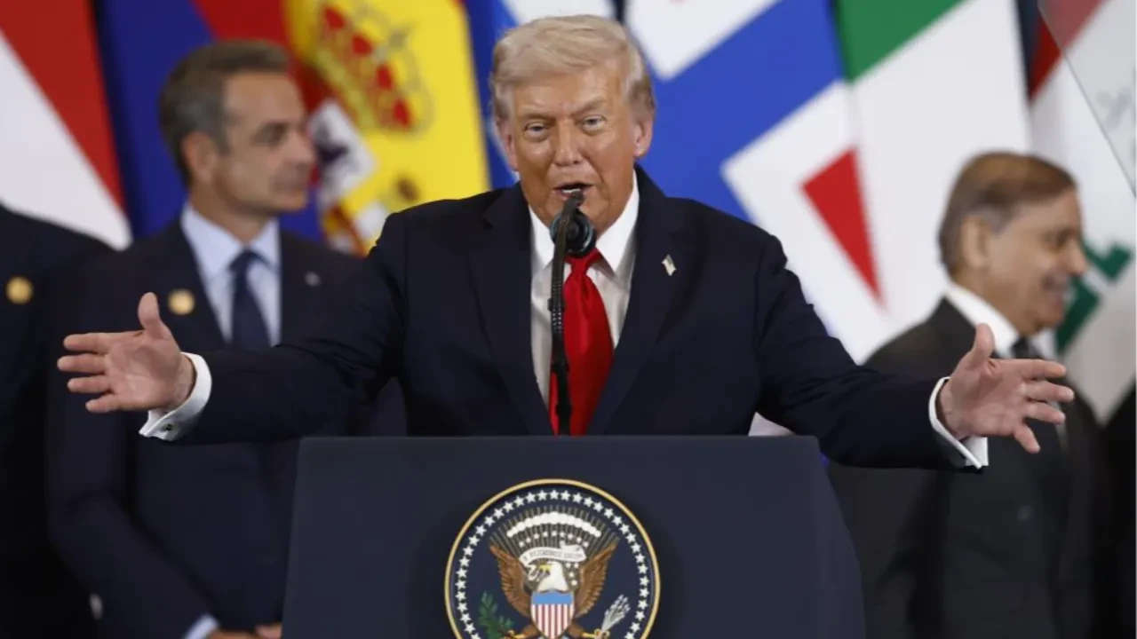 İki devletli çözüm sorusundan Gazze cevabıyla kaçtı! Trump