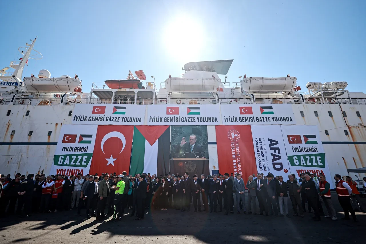 İyilik Gemisi Gazze yolunda! Bakan Yerlikaya uğurladı: 'Filistin yeniden dirilecek'