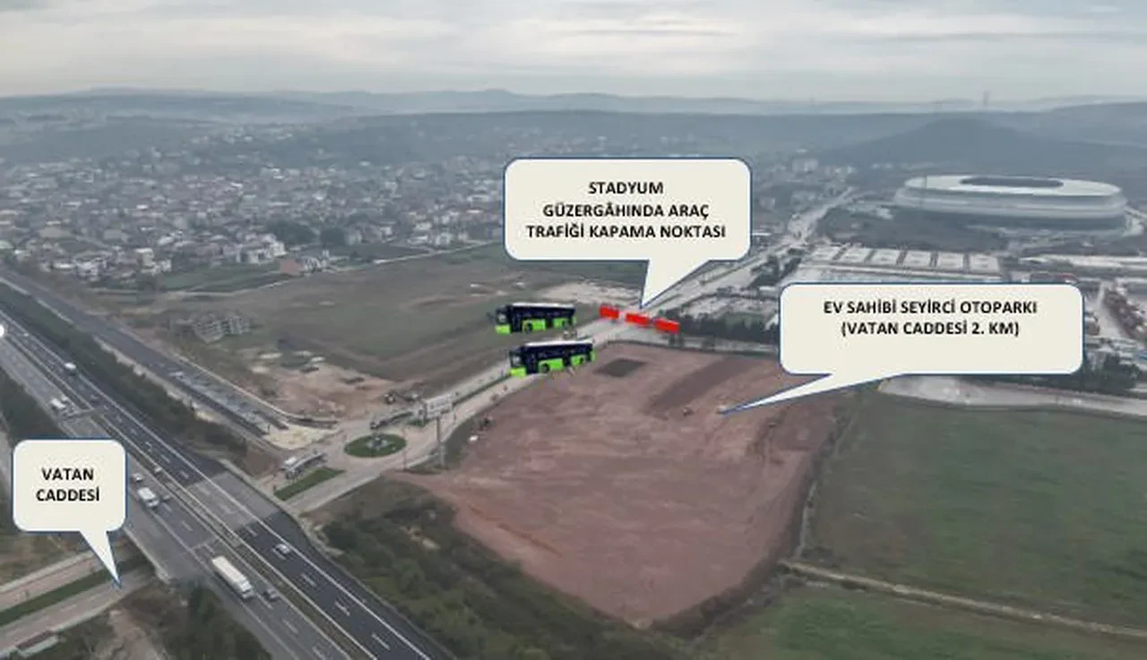 Kocaeli’de trafiğe kapatılacak yollar belli oldu! Türkiye Gürcistan maçı öncesi dikkat