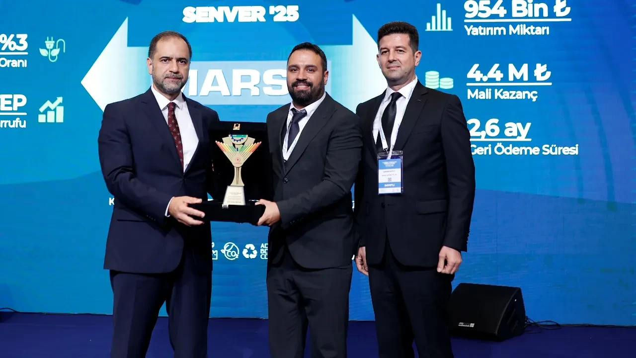 Marsa’nın “Tesis İçinde Buhar Verimliliği” projesine ödül