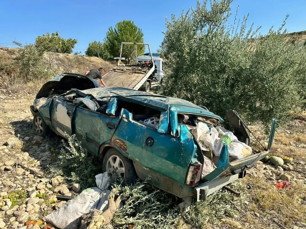 Manisa'da feci kaza! Karı koca hayatını kaybetti