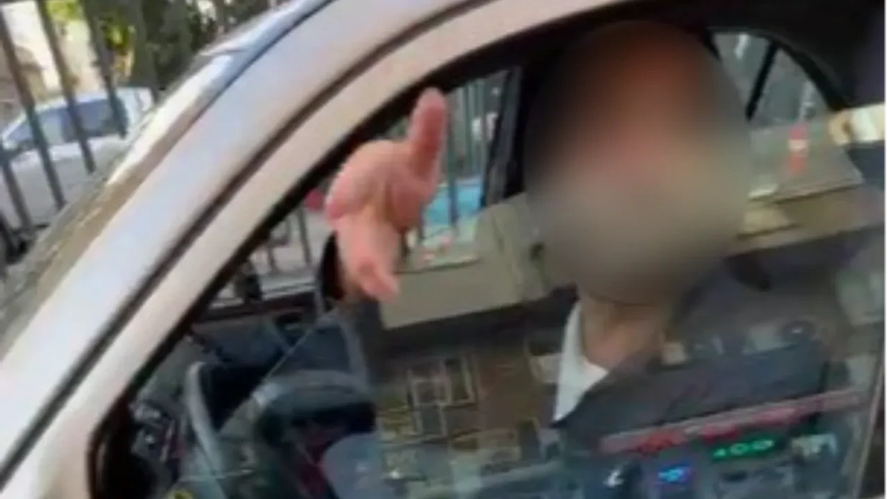 Ters yönden gitmesi yetmedi, üzerine bir de tehdit etti! 