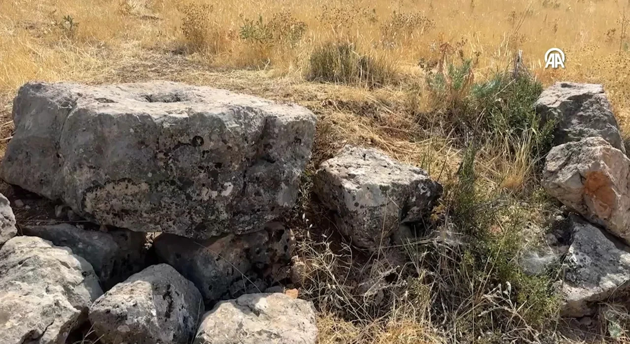 Adıyaman'da köy sınırlarında ortaya çıktı! Tarihi keşiften görüntüler