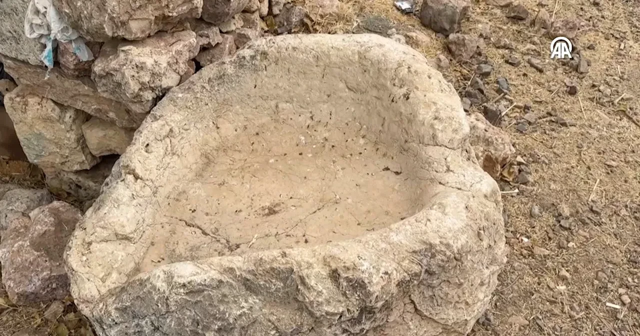 Adıyaman'da köy sınırlarında ortaya çıktı! Tarihi keşiften görüntüler