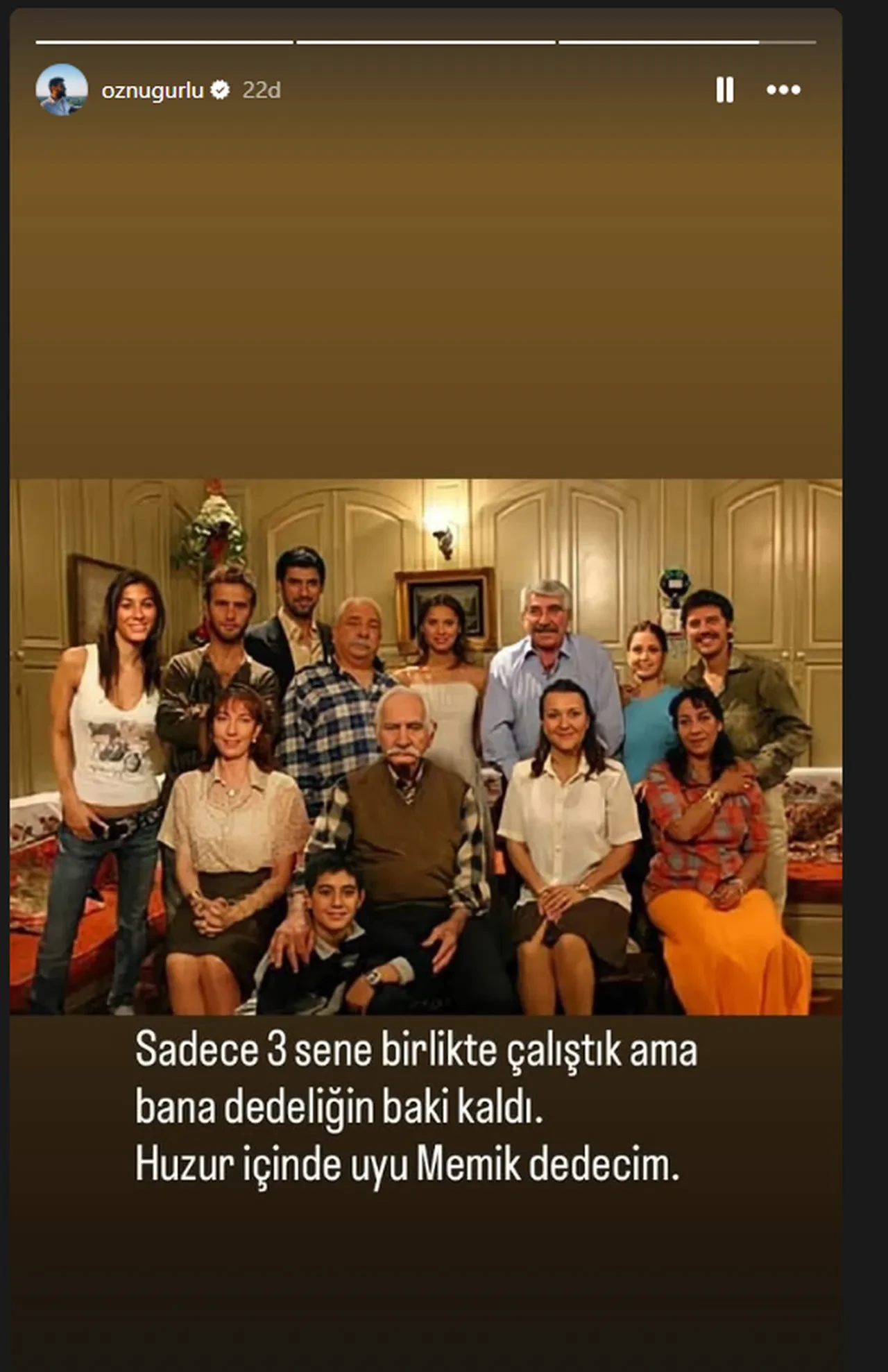 Arif Erkin Güzelbeyoğlu hayatını kaybetti! Yabancı Damat oyuncularından peş peşe paylaşım geldi 