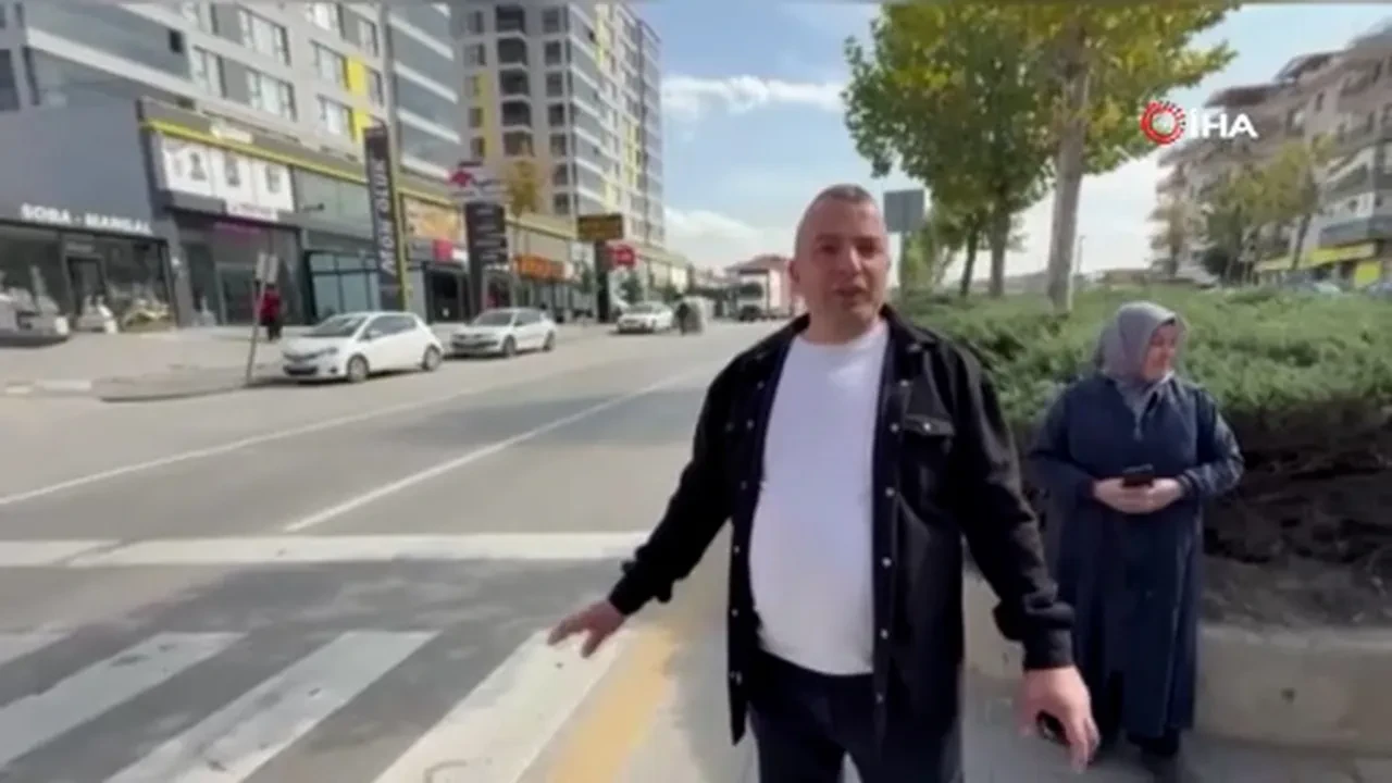 Yaya yolundan geçen kadına çarptı! Dehşet anlar saniye saniye kameralara yansıdı! 