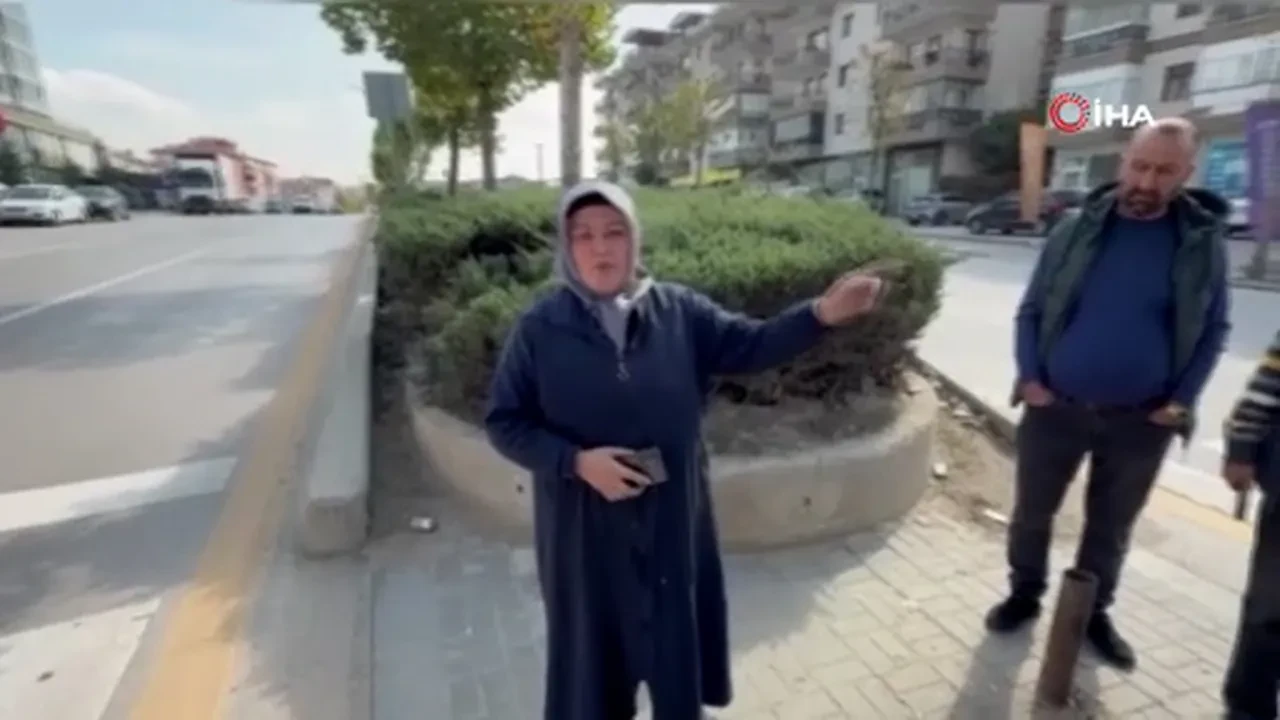 Yaya yolundan geçen kadına çarptı! Dehşet anlar saniye saniye kameralara yansıdı! 