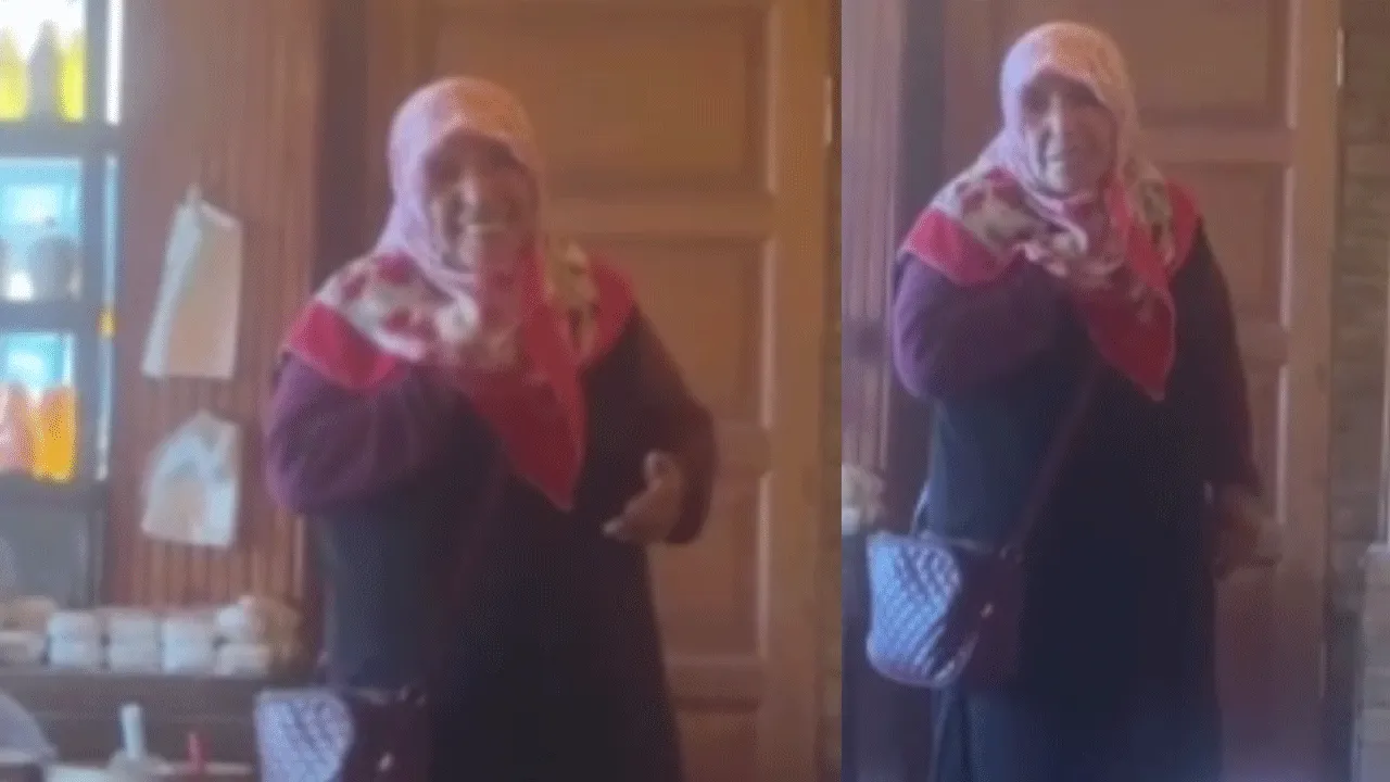 Yaşlı kadının sözleri izleyenleri duygulandırdı! Esnafın videosu gündem oldu