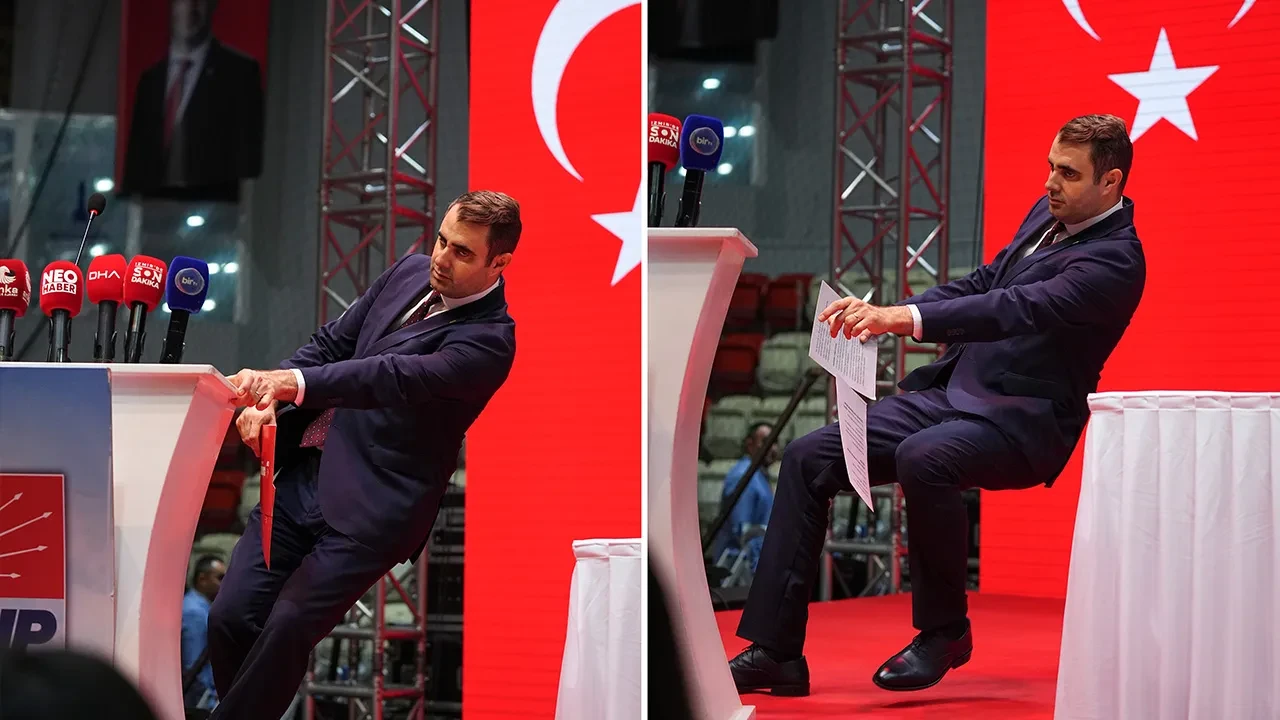 CHP kongresinde korkutan anlar: Başkan adayı kürsüde bayıldı