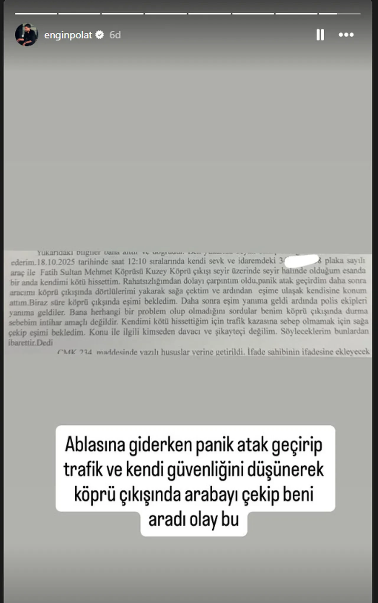 Dilan Polat'ın intihar girişiminde bulunduğu iddiasına Engin Polat'tan cevap