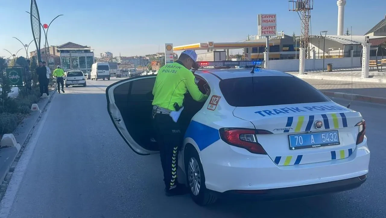 Karaman’da otomobilin çarptığı kadın yaralandı