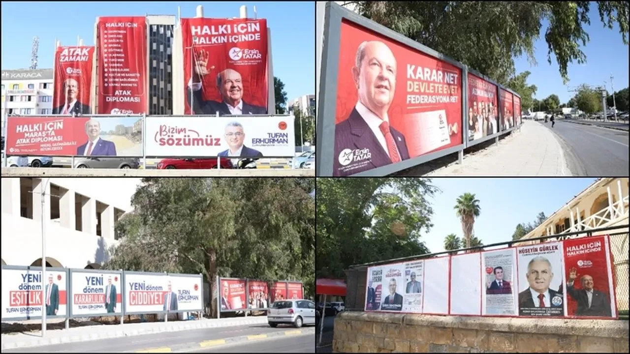 KKTC'de cumhurbaşkanı seçimi! Oy pusulasında 8 aday var