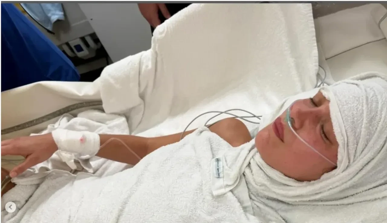 Lyma hastalığıyla mücadele eden Bella Hadid, podyumda zor anlar yaşadı! 