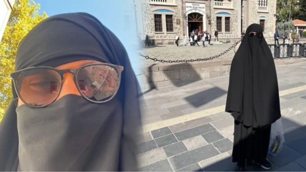 Ankara'da çarşaf giyen erkek alarmı! Polisler peşine düştü: Gerçek ortaya çıktı 