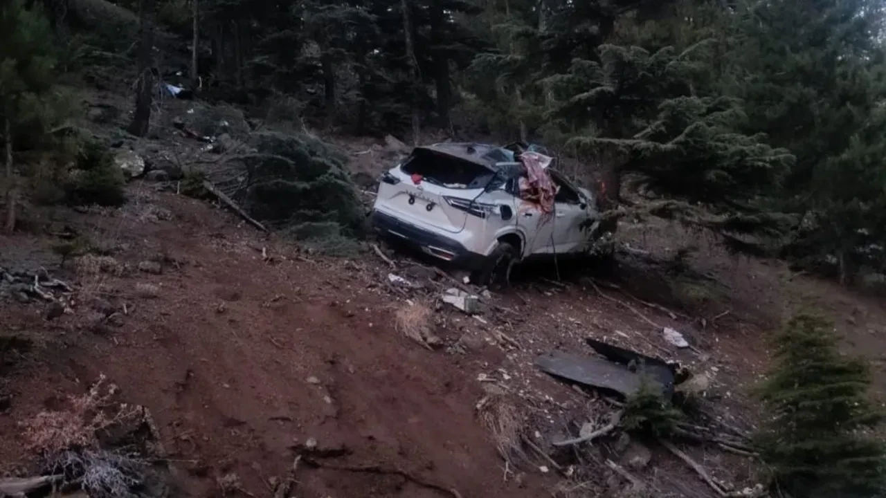 Dağ yolunda feci ölüm: 2 kişi hayatını kaybetti!