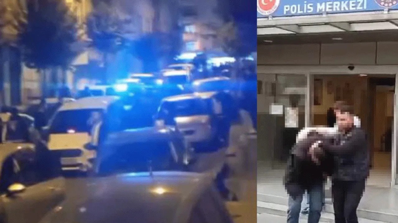 Hem suçlu hem güçlü! Polisleri tehdit eden şahıs suç makinesi çıktı