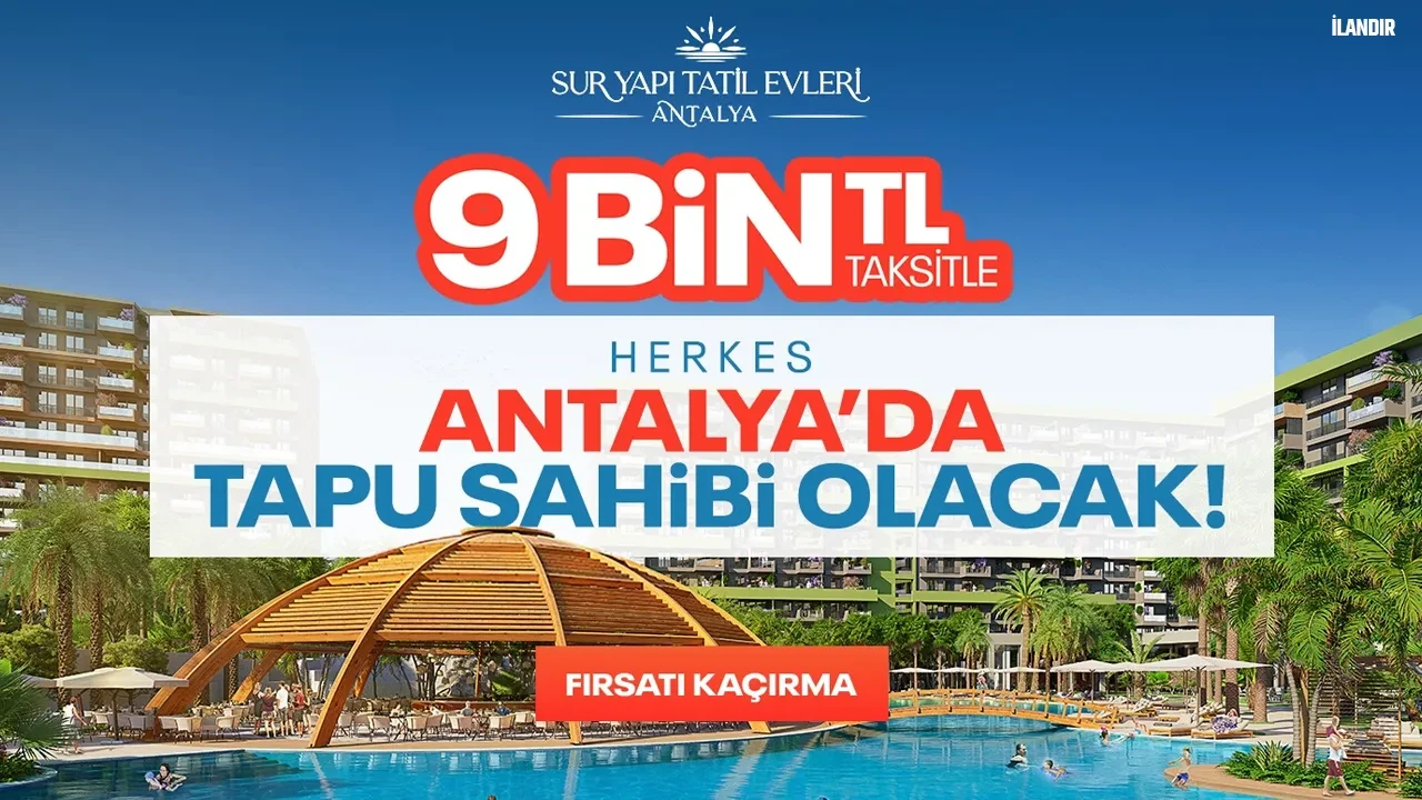 Reklam: Sur Yapı Tatil Evler