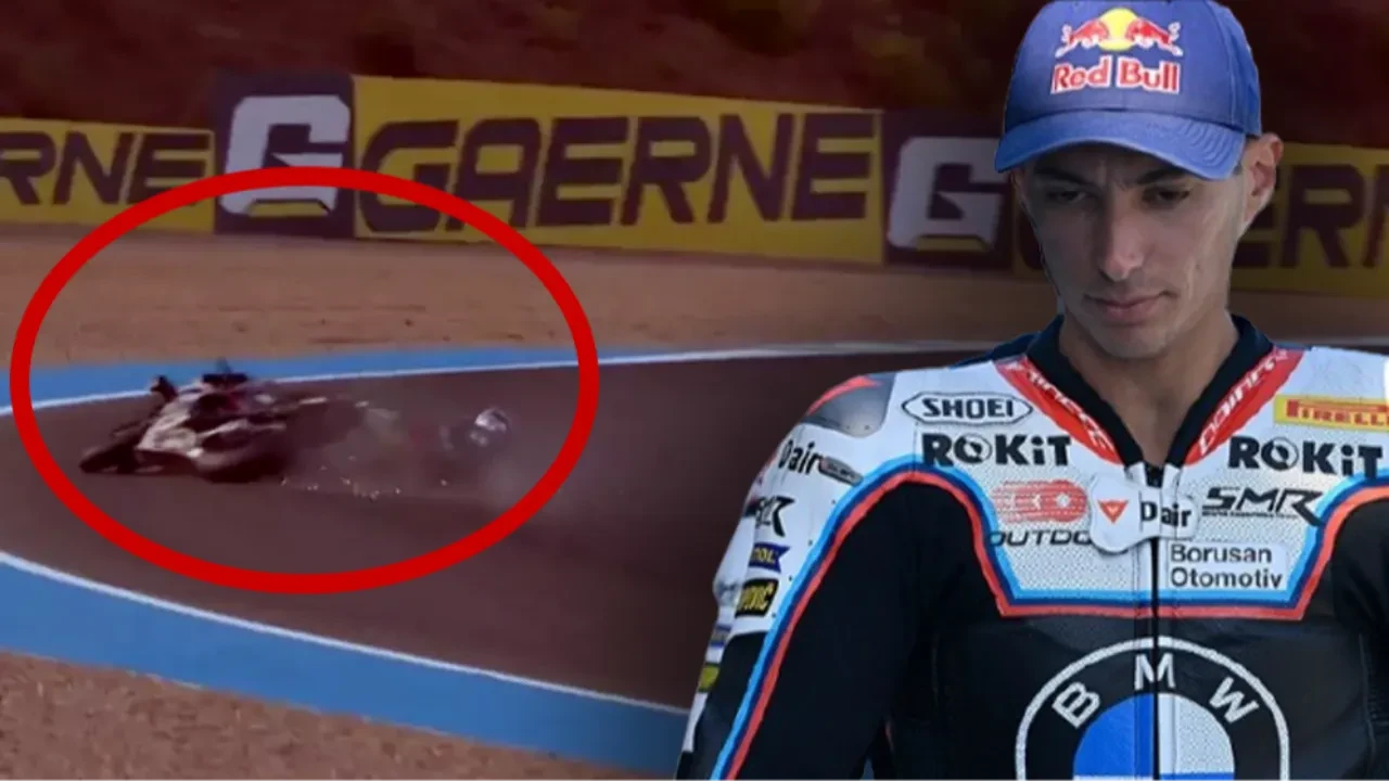 Toprak Razgatlıoğlu'na Bulega'dan skandal hareket! Milli sporcumuz yarış dışı kaldı