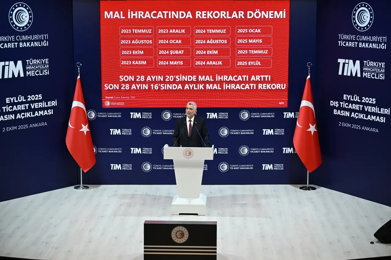 Bakan Bolat duyurdu: Eylül ayında ihracat rekoru kırıldı