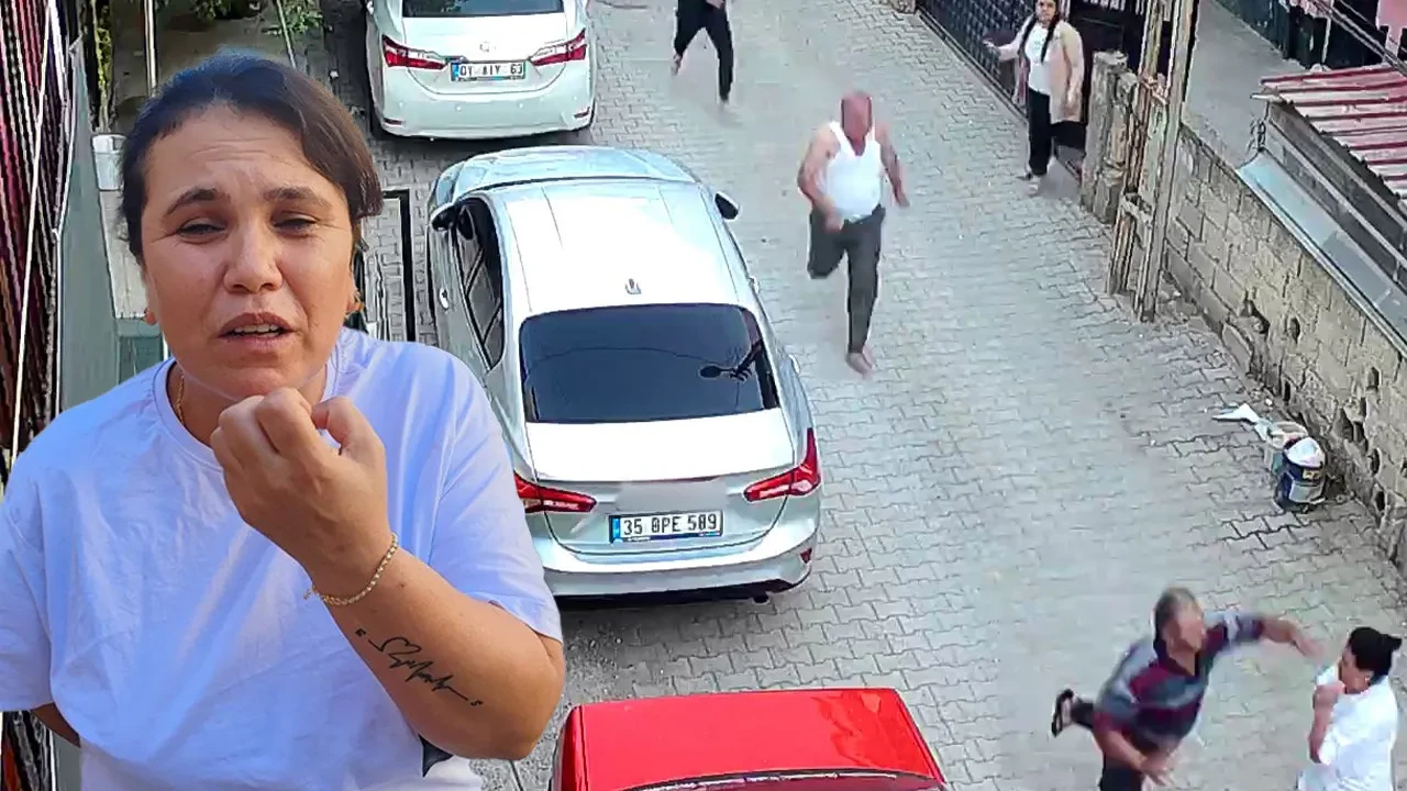 Kavgadan kaçan şahsı tutmaya çalıştı, yumruk yedi! 