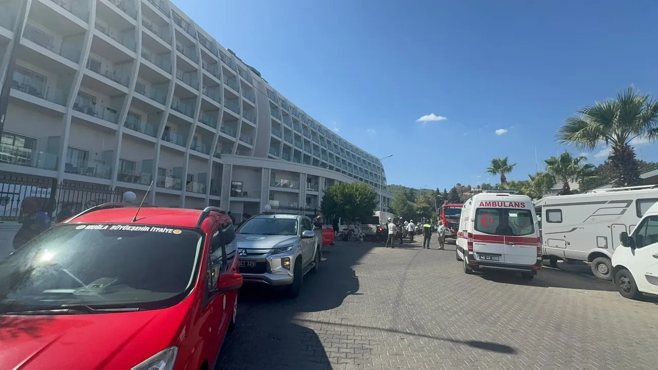 Marmaris'te bir otelde patlama: 3 kişi yaralandı