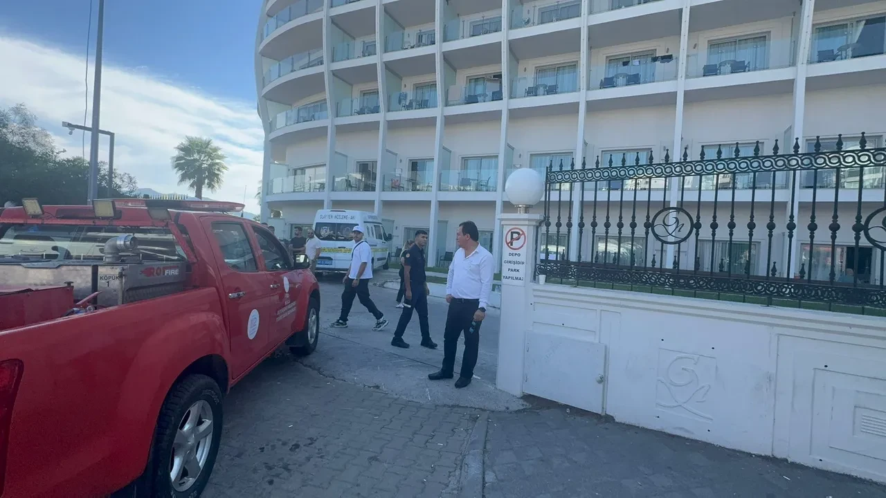 Marmaris'te bir otelde patlama: 3 kişi yaralandı