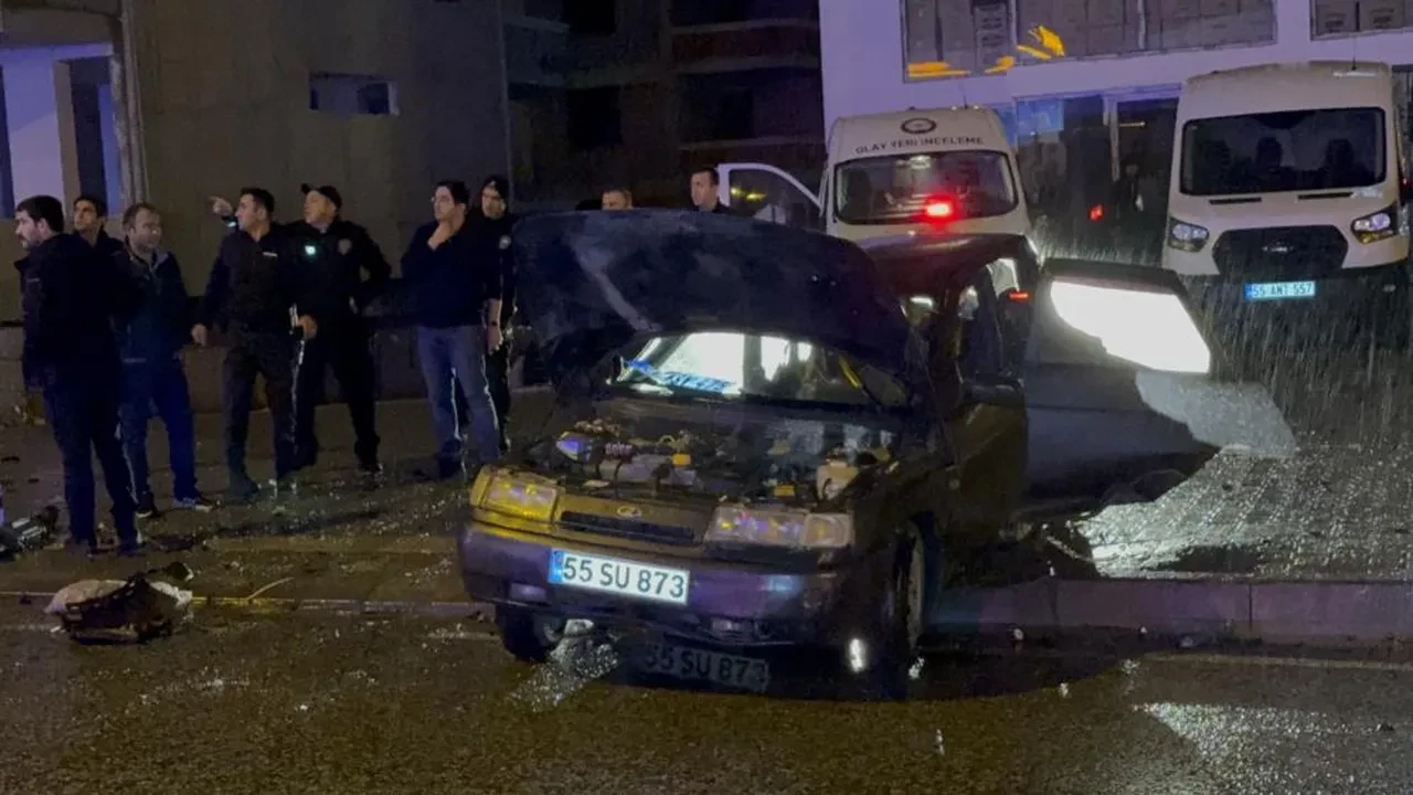 Samsun'da kahreden kaza: Anne ve kızı hayatını kaybetti