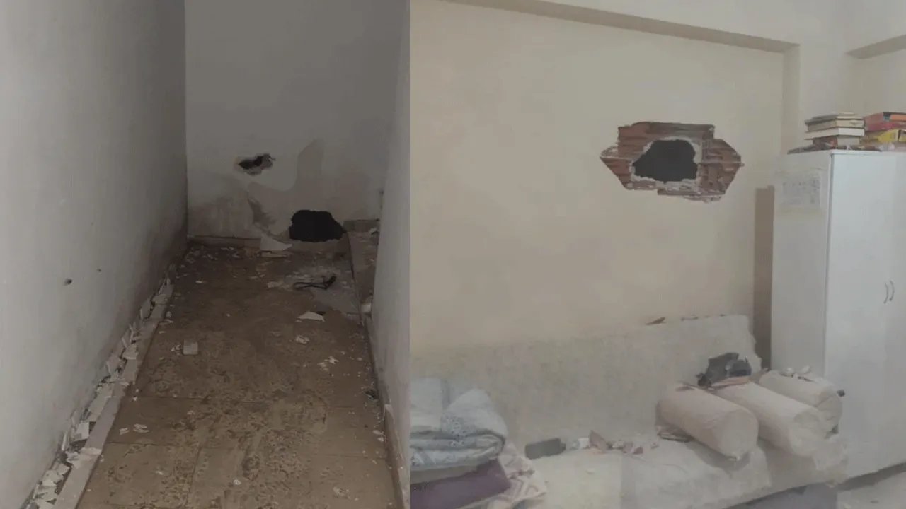 Yemek yapmak istemişti! Korkunç patlamada tüp duvarı deldi