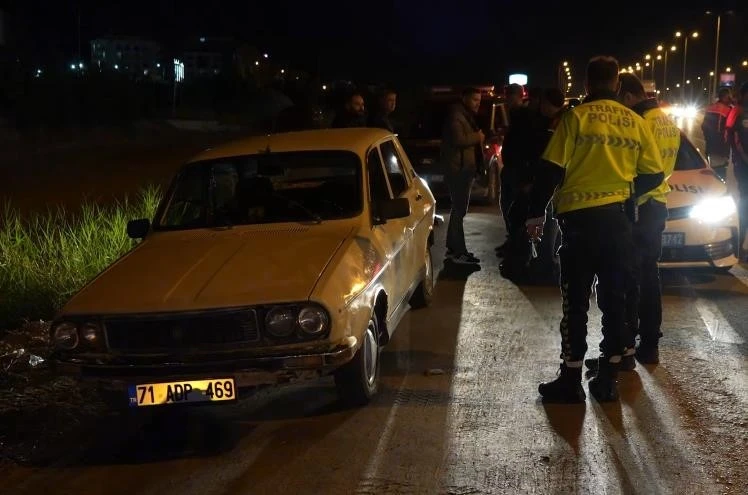 Kırıkkale’de alkollü firarinin kaçışını Yunus timleri önledi